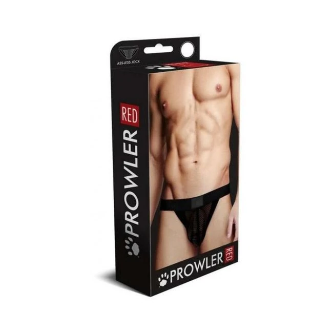 Prowler Red Fishnet Assless Jock Blk - Overview