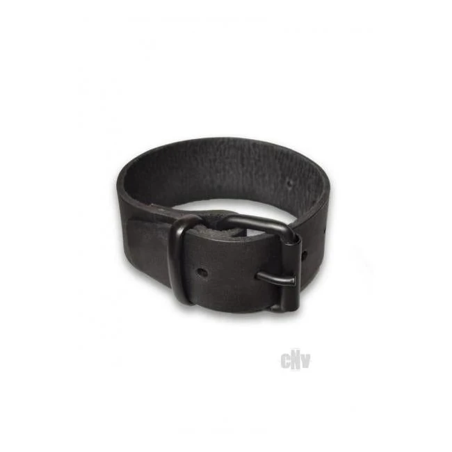 Prowler Red Leather Buckle Bicep Band Md - Overview