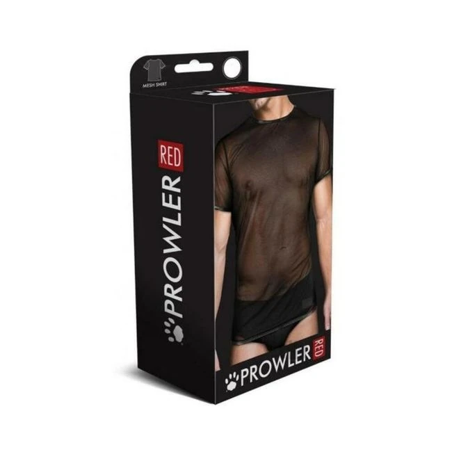 Prowler Red Mesh Tshirt Blk - Overview