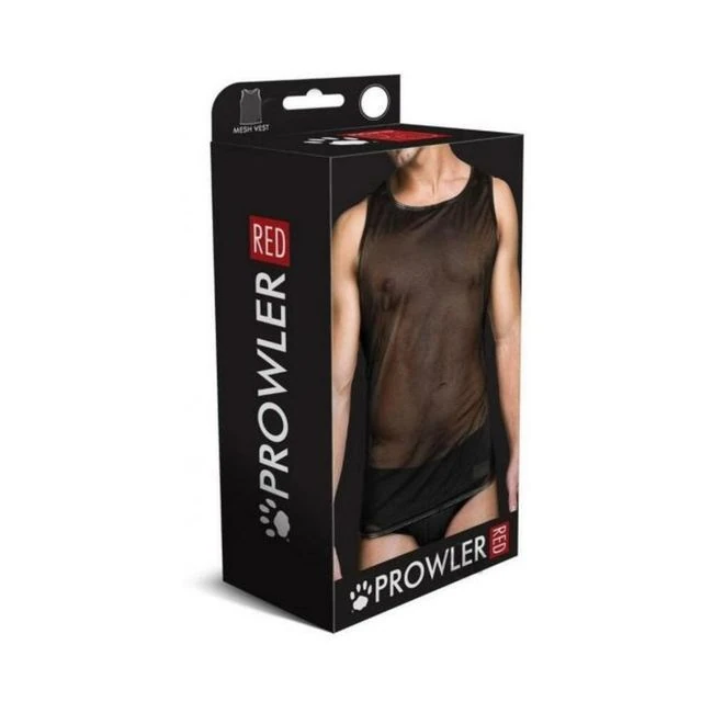 Prowler Red Mesh Vest Blk - Overview