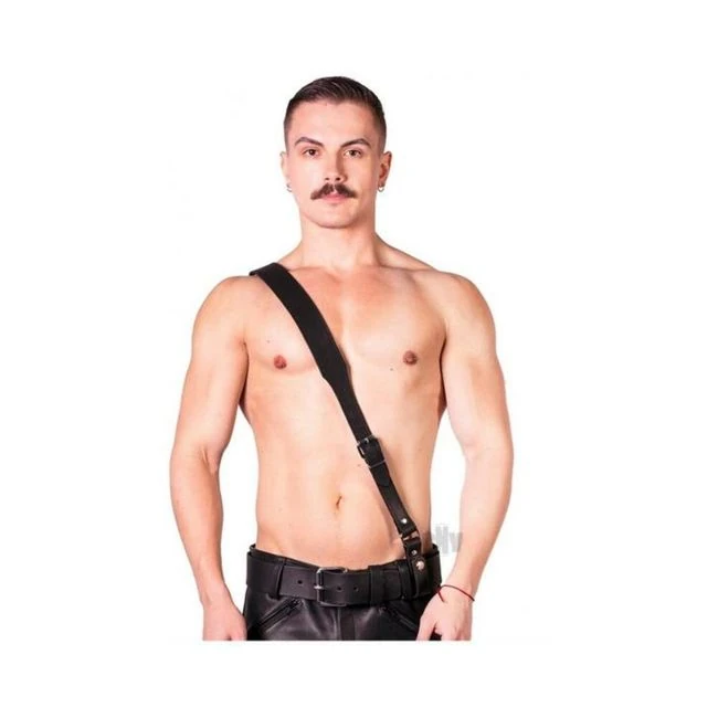 Prowler Red Sam Browne Belt Blk - Overview