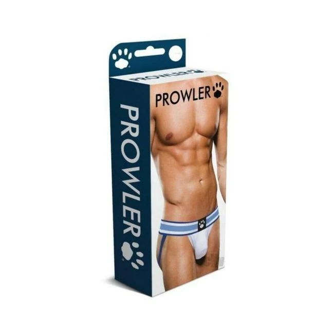 Prowler White/blue Jock - Overview