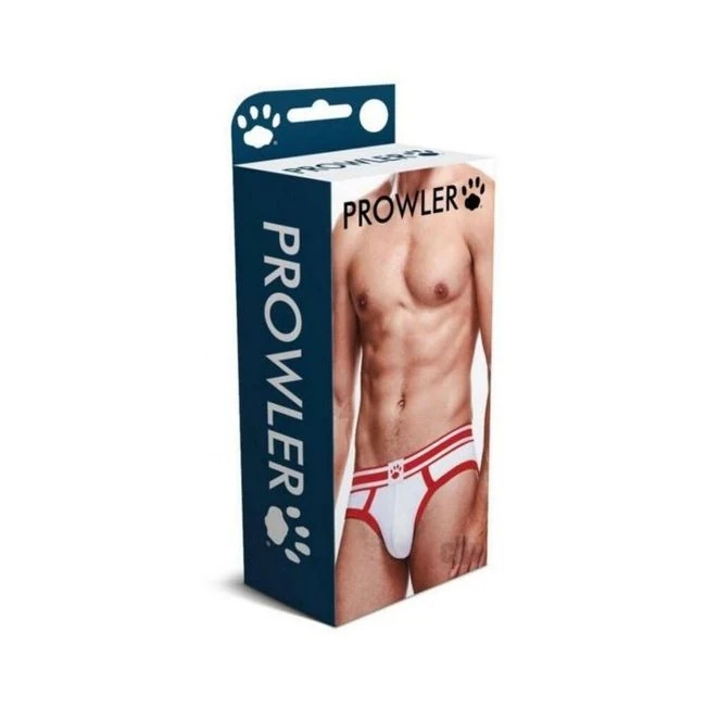 Prowler White/red Brief - Overview