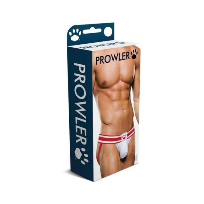 Prowler White/red Jock - Overview