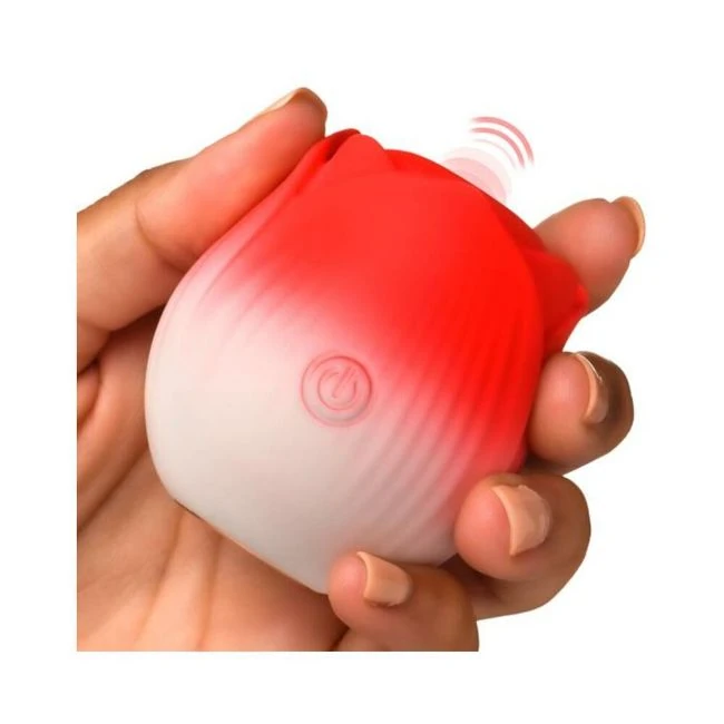 Pulsing Petals Throbbing Rose Clit Stimulator - - Experience Intimate Stimulation with the Pulsing Petals Throbbing Rose Clit Stimulator