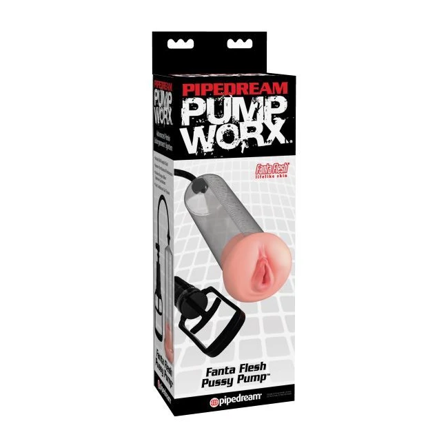 Pump Worx Fanta Flesh Pussy Pump - Overview