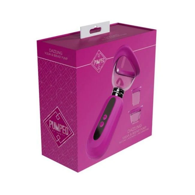 Pumped Dazzling Automatic Rechargeable Vulva & Breast Pump - Overview