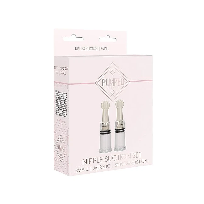 Pumped Nipple Suction Set Transparent - Twist Seal and Quick Attachment