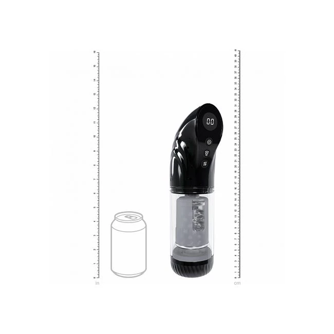 Pumped Strokemate Mast Blk Suction Rotation Thrusting - Grip & Control