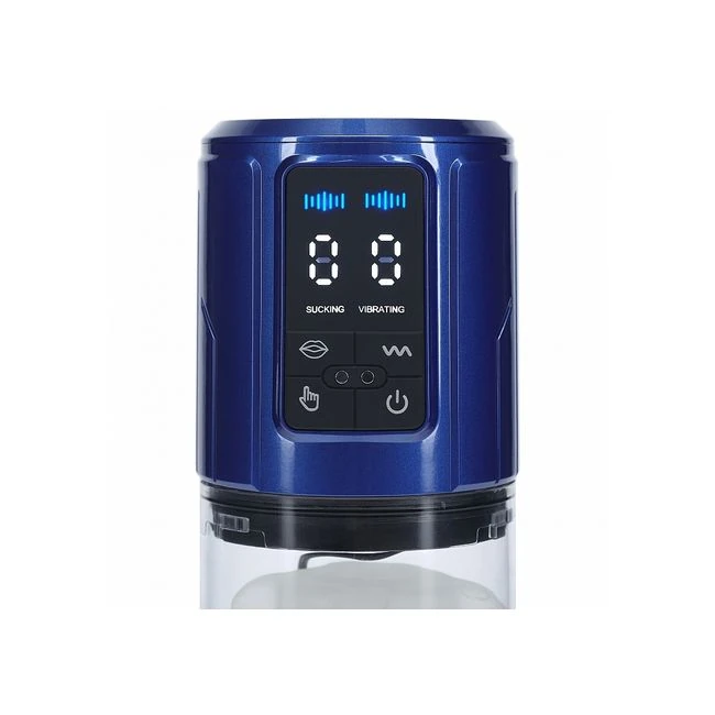 Pumped Ultralift Mast Metallic Blue - Internal Texture
