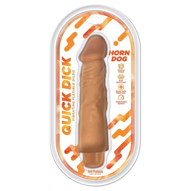 Quick Dick - Soft, Ridged, and Vibrating