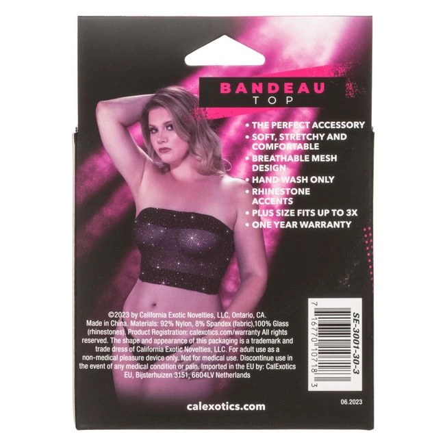 Radiance Plus Size Bandeau Top - Comfort & Fit
