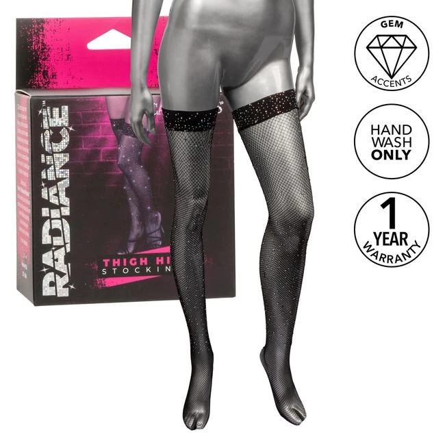 Radiance Thigh High Stockings - Features