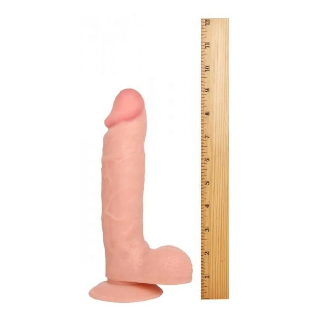 Raging Cockstars Buffed Out Billy 7.5 Inch Realistic Dildo - Measurements