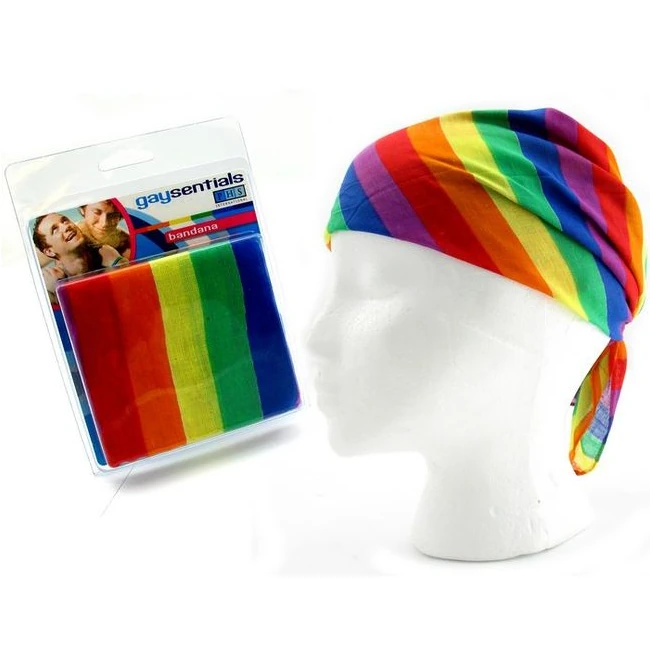 Rainbow Bandana - Fabric & Feel