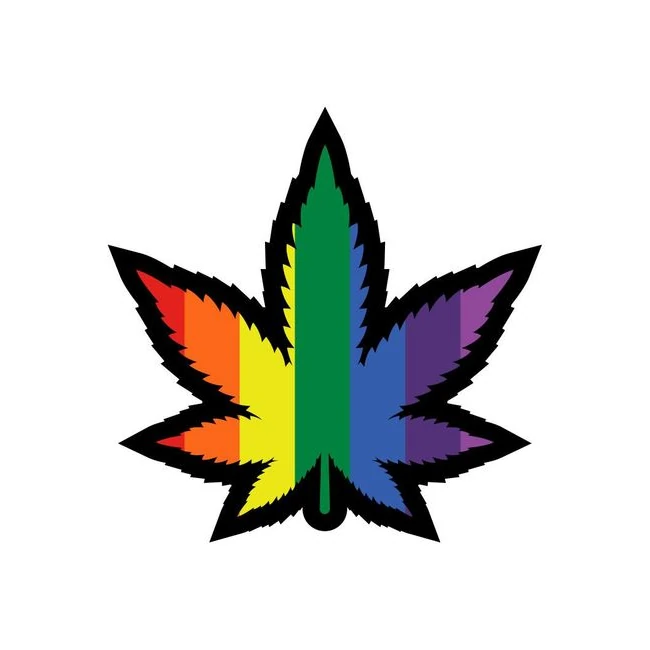 Rainbow - Rainbow Dildo Pin from Wood Rocket
