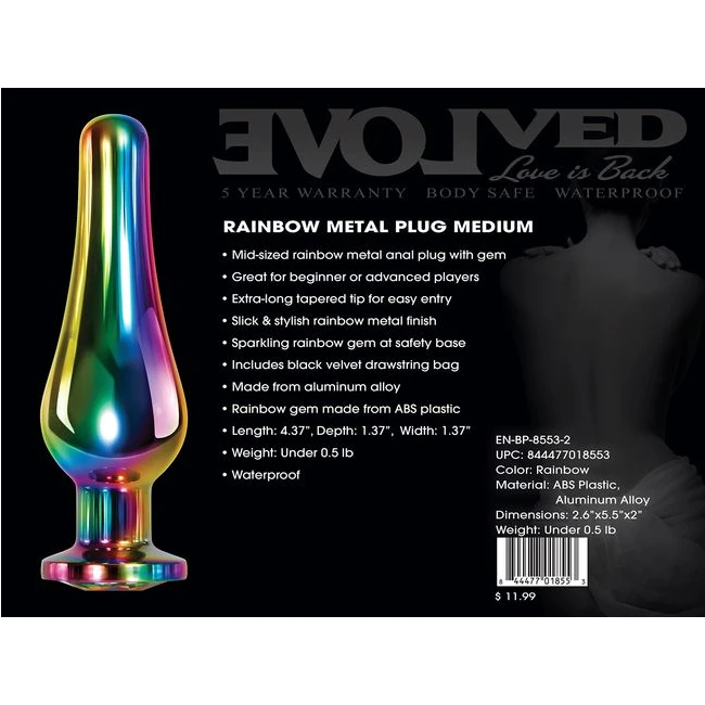 Rainbow Metal Plug - How It Feels