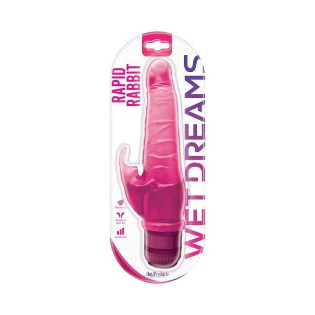 Rapid Rabbit Pink Passion Vibrator - How It Feels