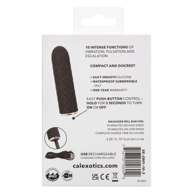 Raven Quilted Seducer - Vibration Modes and Sensation