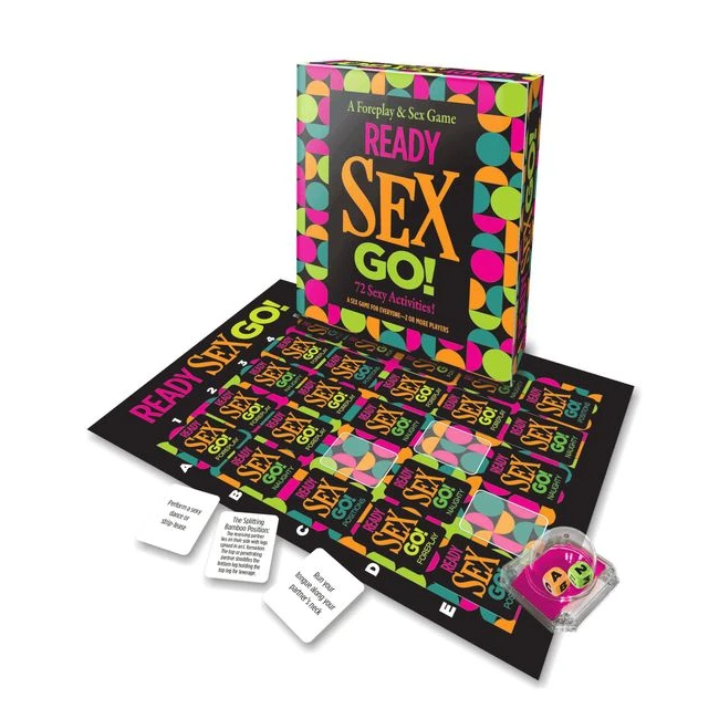 Ready Sex Go Action Packed Sex Game - Seventy-Two Activities Chosen by Popping Dice