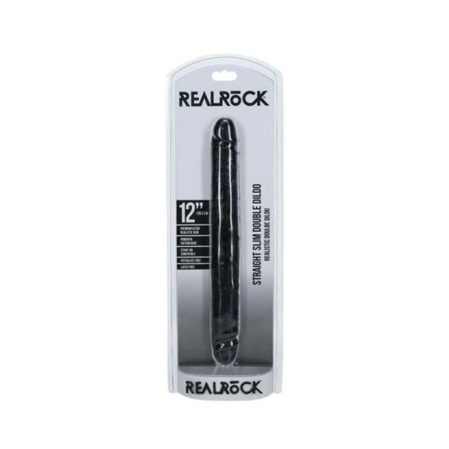 Realrock. Slim Double-ended Dong - Shape & Texture