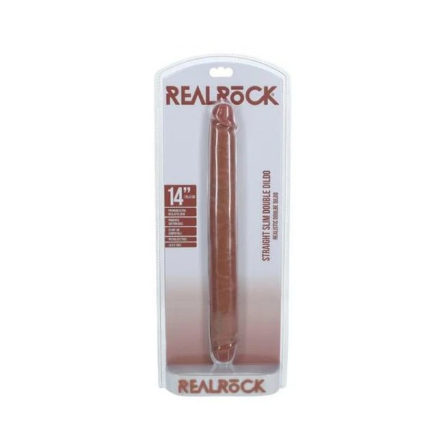 Realrock 14 In. Slim Double-ended Dong - Material Feel