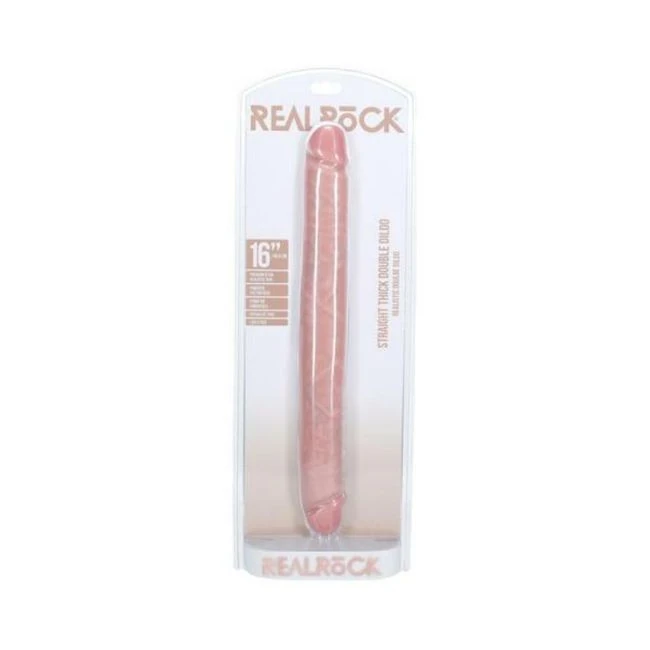 Realrock. Thick Double-ended Dong - Material Feel