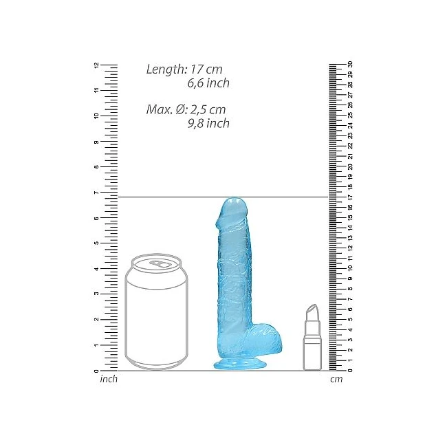 Realrock Realistic Dildo W/ Balls - Material & Feel