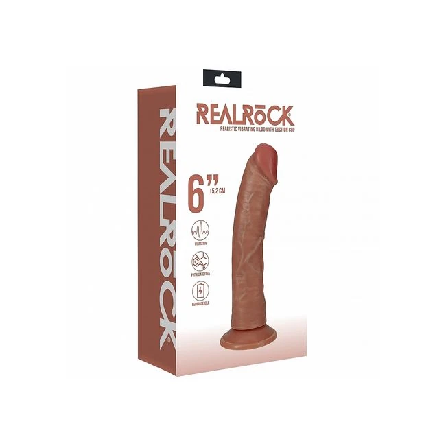Realrock Vibrating Cock R/curve - Shape & Texture