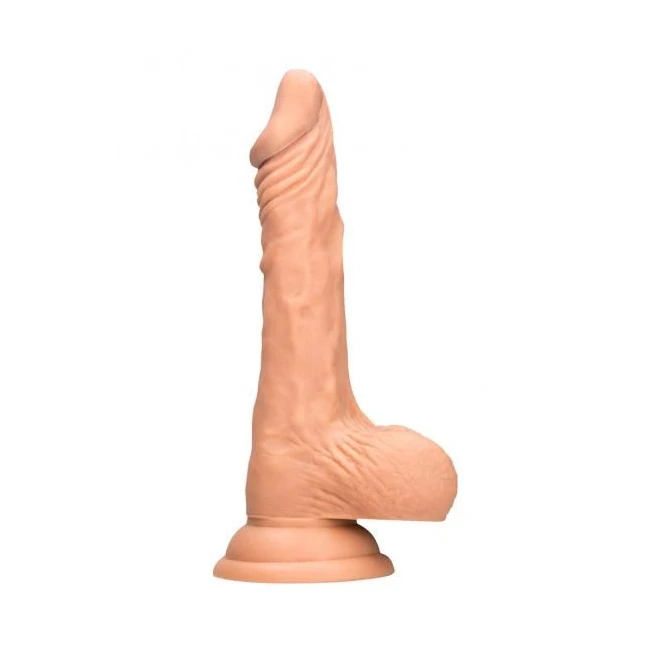 Realrock 7in Dong Flesh W/o Testicles - Material & Feel