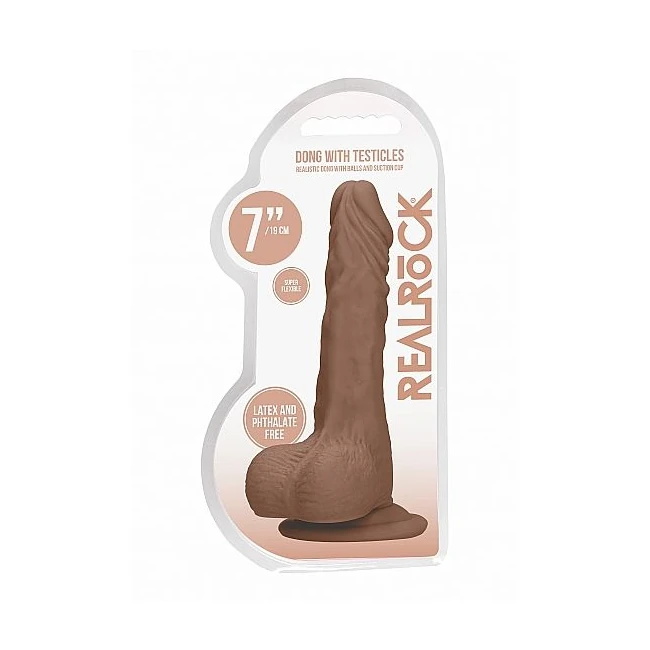 Realrock Dong Tan W/ Testicles - Material & Feel