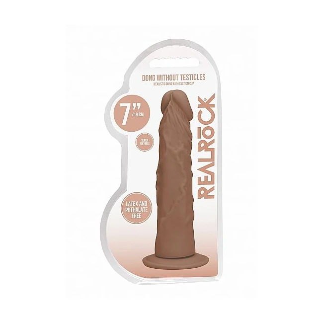 Realrock Dong Tan W/o Testicles - Size & Fit