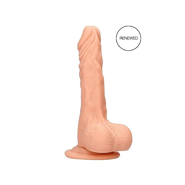 Realrock Dong Flesh W/ Testicles - Shape & Texture