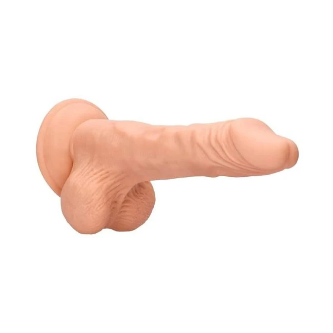 Realrock - 9 Inches Realistic Dildo with Balls - Shape & Texture