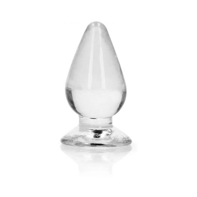 Realrock Crystal Clear. Anal Plug - Material & Safety