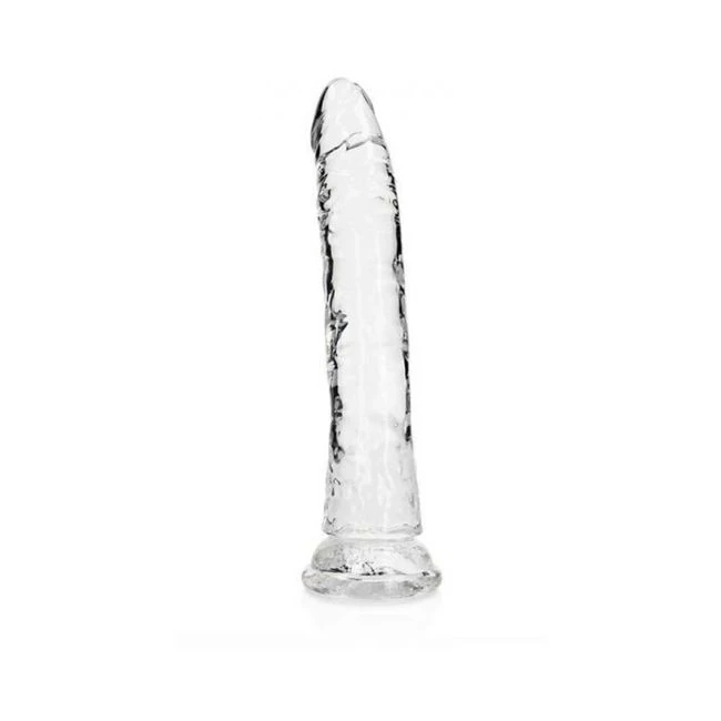 Realrock Crystal Clear Slim. Dildo - Size & Compatibility