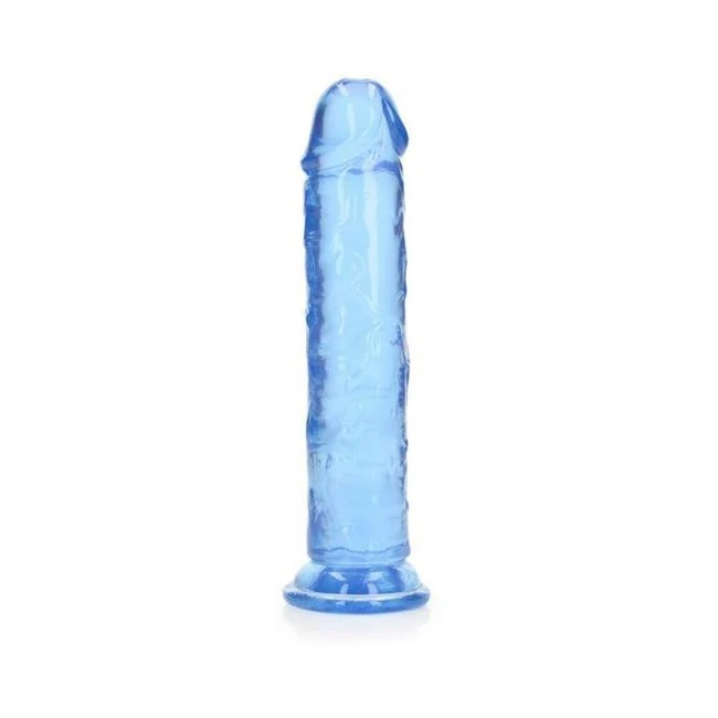 Realrock Crystal Clear Straight. Dildo Without Balls - Size & Fit