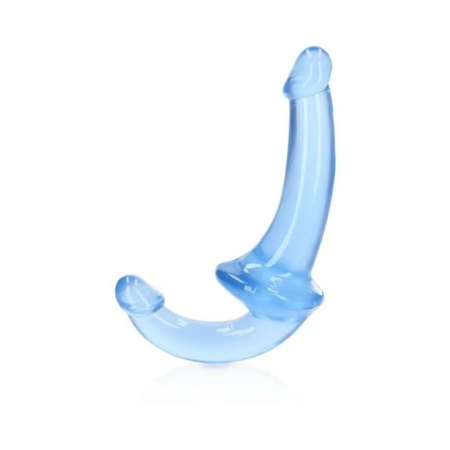 Realrock Crystal Clear. Strapless Strap-on Dildo - Shape & Texture