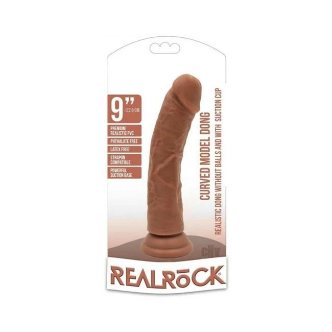 Realrock Curved Dildo - Material Feel