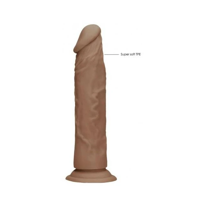 Realrock Dong Without Balls 10 Tan - Material & Feel