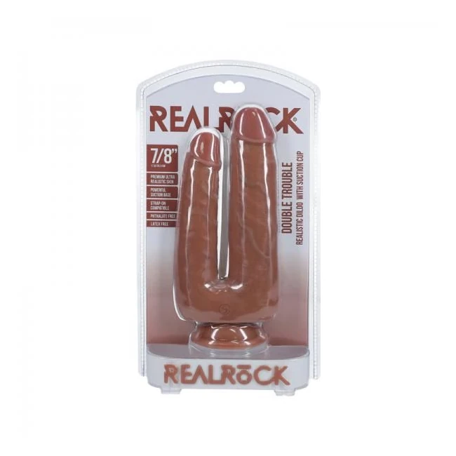 Realrock Double Trouble. /. Dildo - Material & Feel