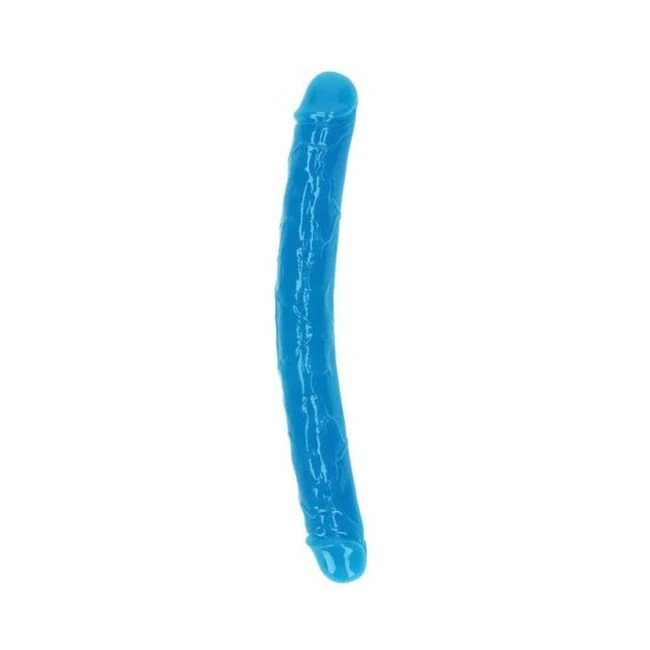 Realrock Glow In The Dark Double Dong. Dual-ended Dildo - Shape & Texture