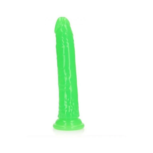 Realrock Glow In The Dark Slim. Dildo - Material & Feel