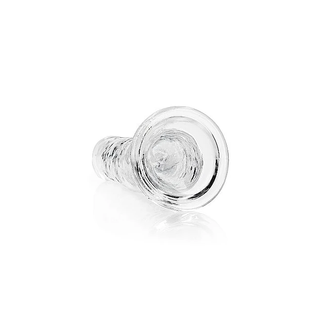 Realrock Realistic Straight Dildo 11in Transparent - Size & Fit