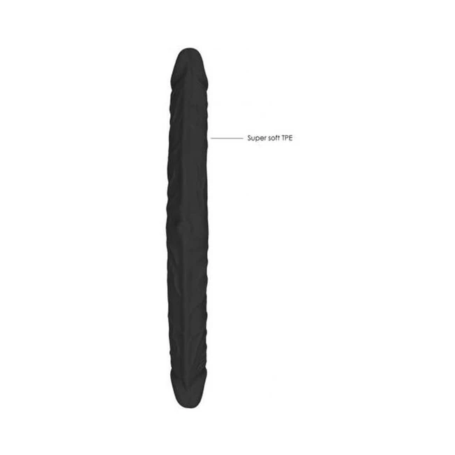 Realrock Skin Double Dong. Flexible Dual-ended Dildo - Premium Body-Safe Material