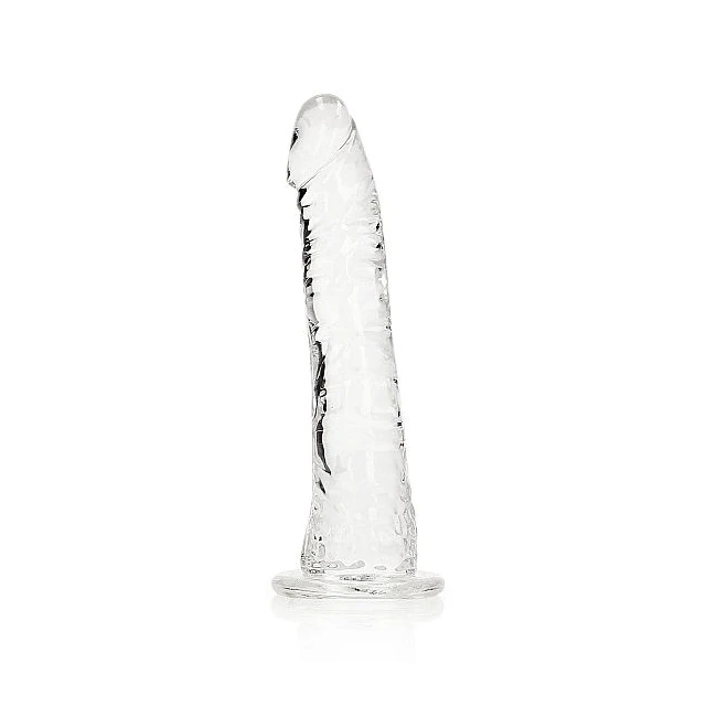 Realrock Slim Dildo Transparent - Material & Feel