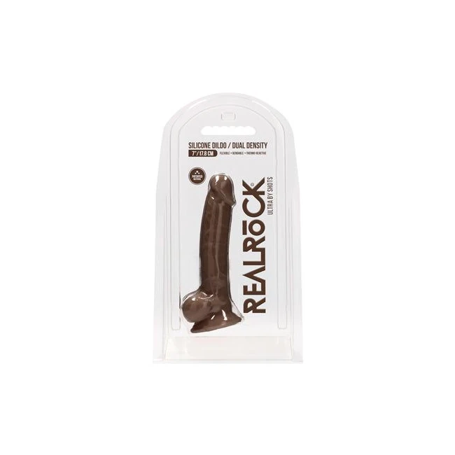 Realrock Ultra - 7 Silicone Dildo - Shape & Texture