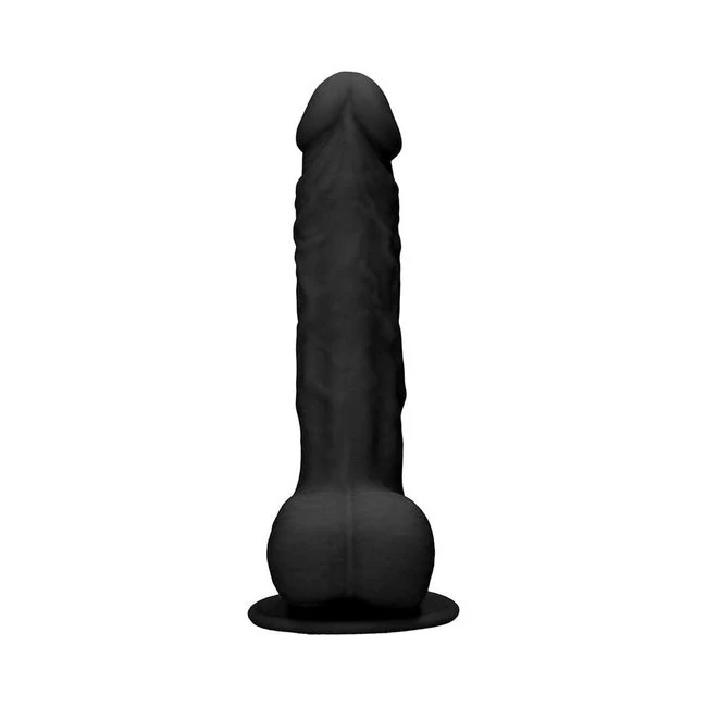 Realrock Ultra - Silicone Dildo With Balls - Shape & Texture