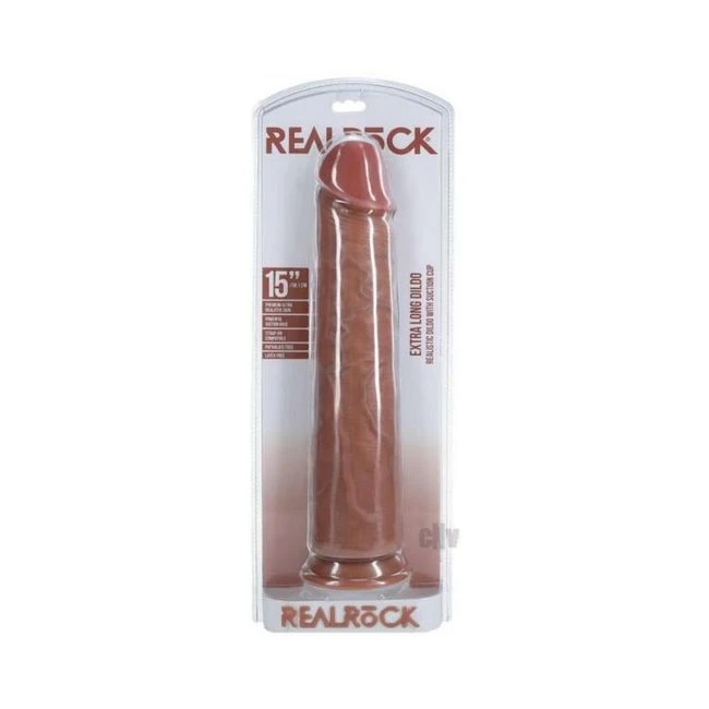 Realrock Xl Straight 15 - Shape & Texture