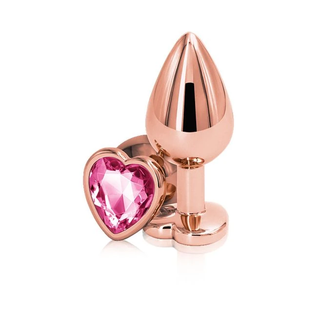 Rear Assets Rose Gold Heart - Shape & Comfort